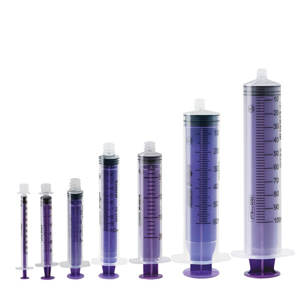 Enteral ISOSAF Single Use Syringe