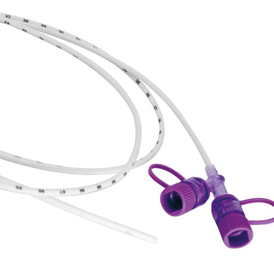 Nutricare y-port feeding tube